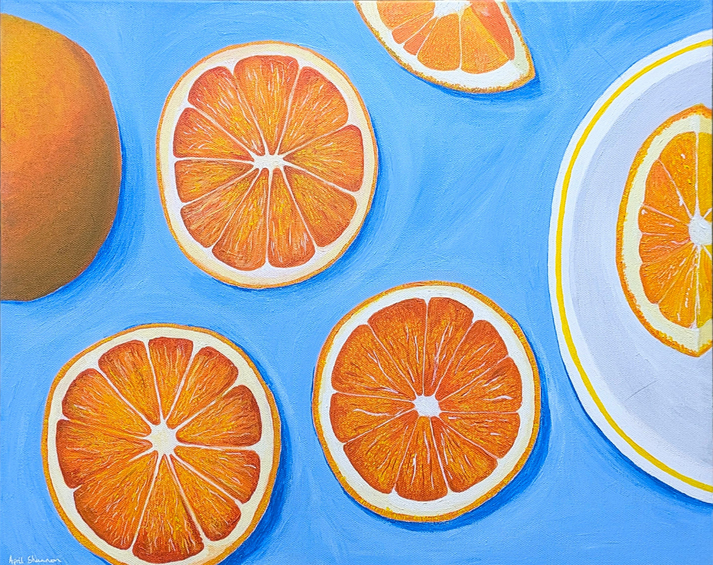 Orange Plate