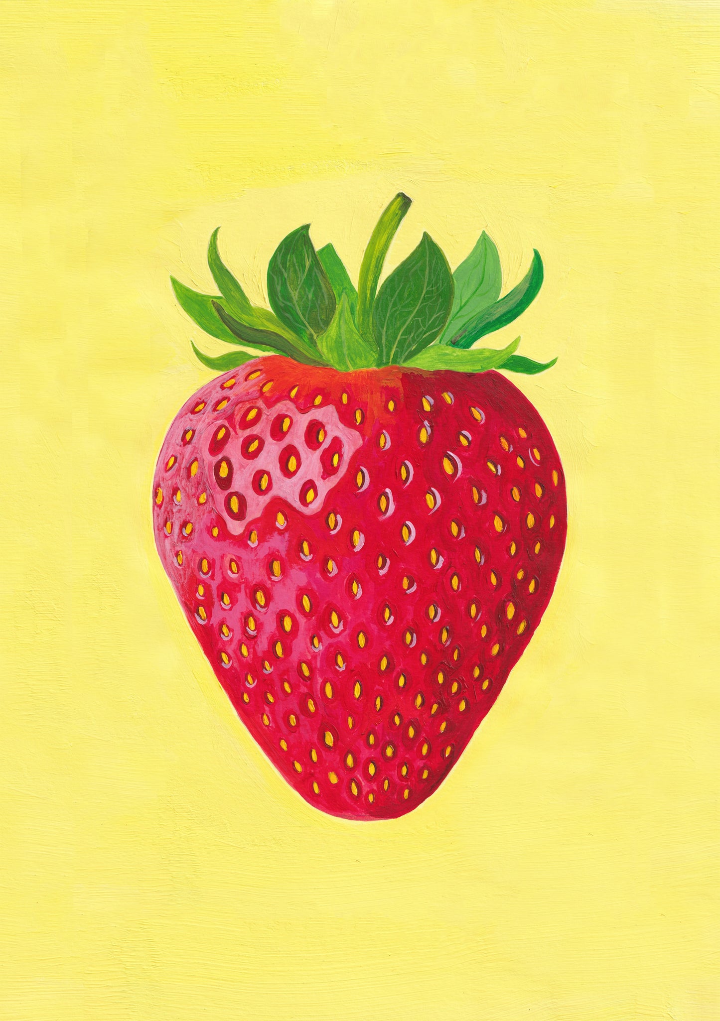 Strawberry A5 Fine Art Print