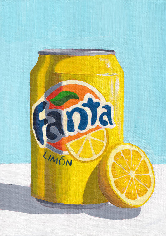 Fanta Limon A5 Print
