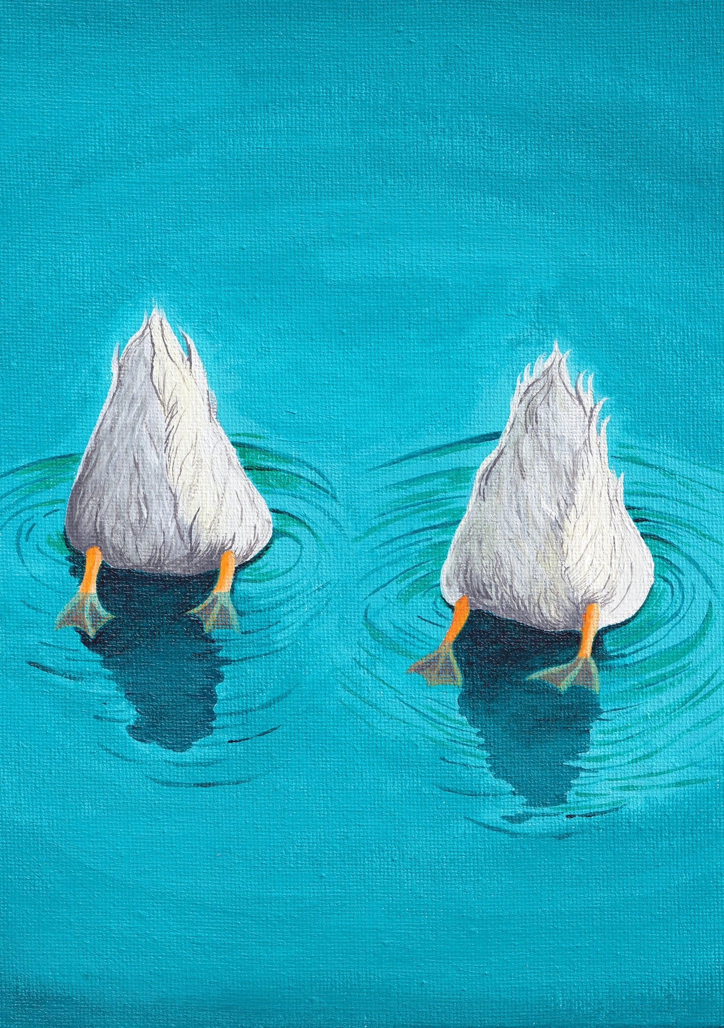 Bottoms up 2.0 A5 Fine Art Print