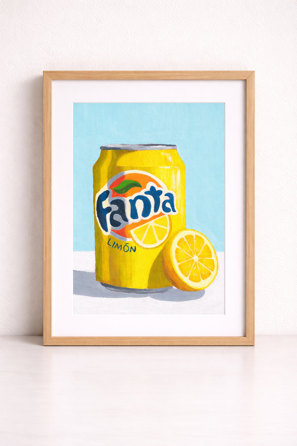 Fanta Limon A5 Print